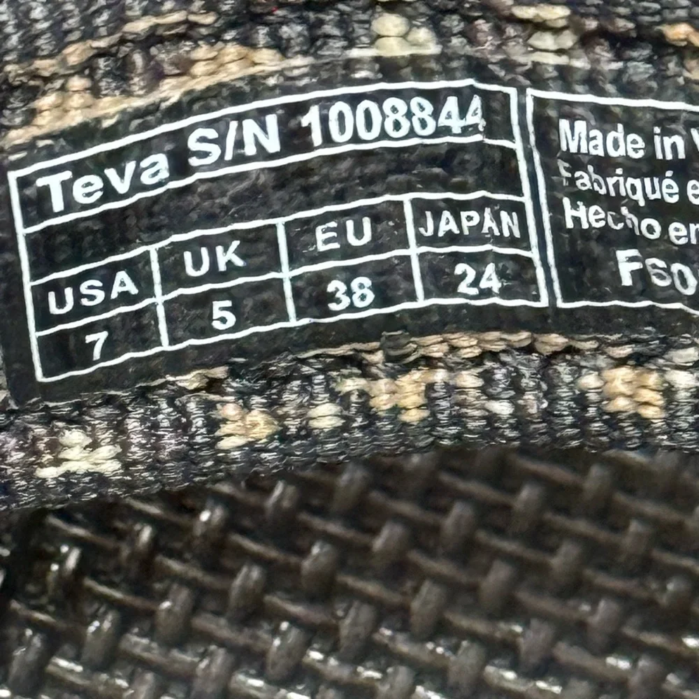 Teva Womens Flatform Universal DORINDA Leopard Print size 7 - Picture 10 of 10